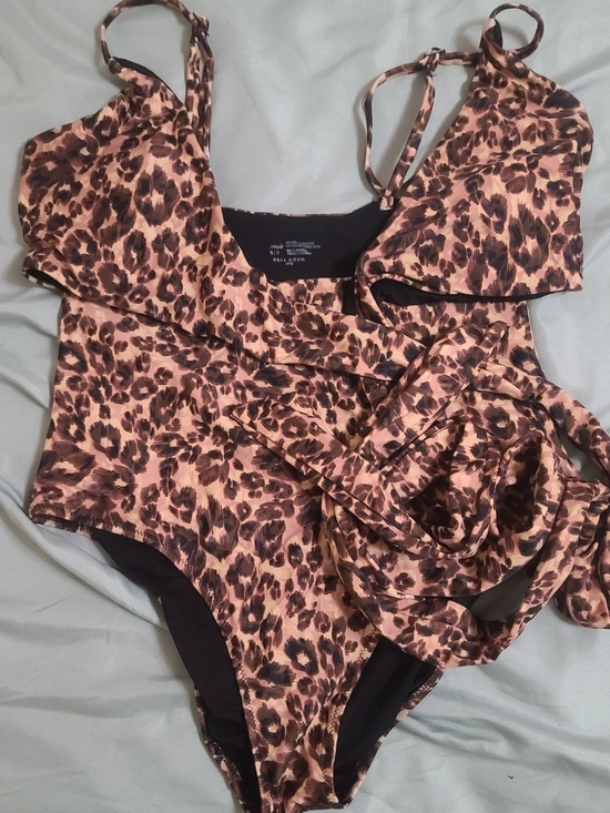 aerie Other - Aerie One-Piece Swimsuit - Brown & Black